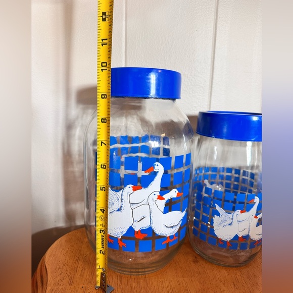 Blue Goose Glass Jar Set - Picture 2 of 9